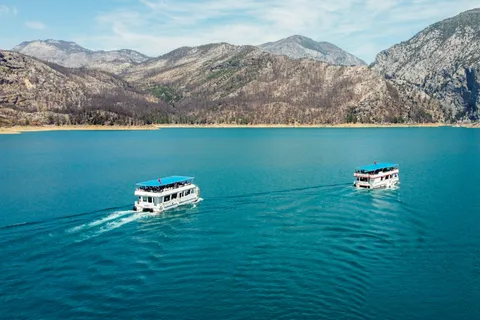 City of Side: Green Lake Boat and Cabrio Bus Tour