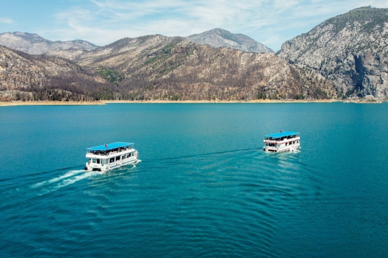 Sidé : excursion en bus au lac vert et croisièreVisite en bus et croisière