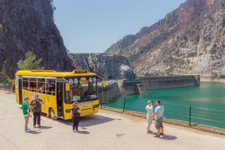 Sidé : excursion en bus au lac vert et croisièreVisite en bus et croisière