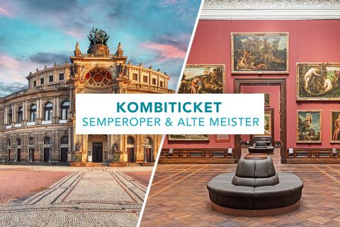 Dresde: La Semperoper y la Pinacoteca de los Antiguos Maestros