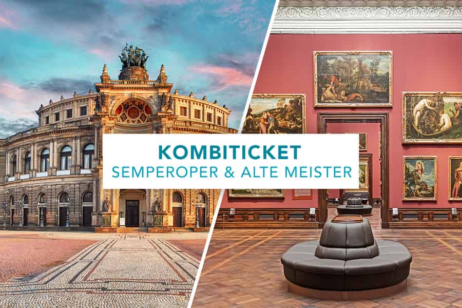Dresden: Semperoper und Gemäldegalerie Alte Meister. Foto: GetYourGuide