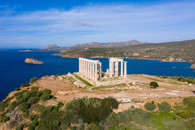 Visit Cape Sounion Self-Guided Highlights Audio Tour in Lavrio, Greece
