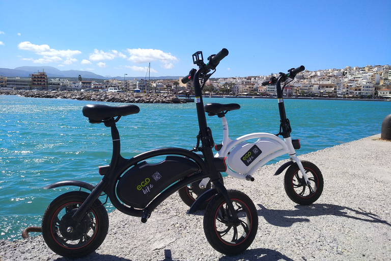 Heraklion: Eco Bike Tour with Wine Tasting and Mezes Heraklion: Guided E-Bike Tour with Wine Tasting and Mezes