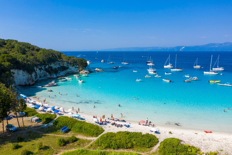 From Corfu: Paxos, Antipaxos & Blue Caves Full-Day Cruise
