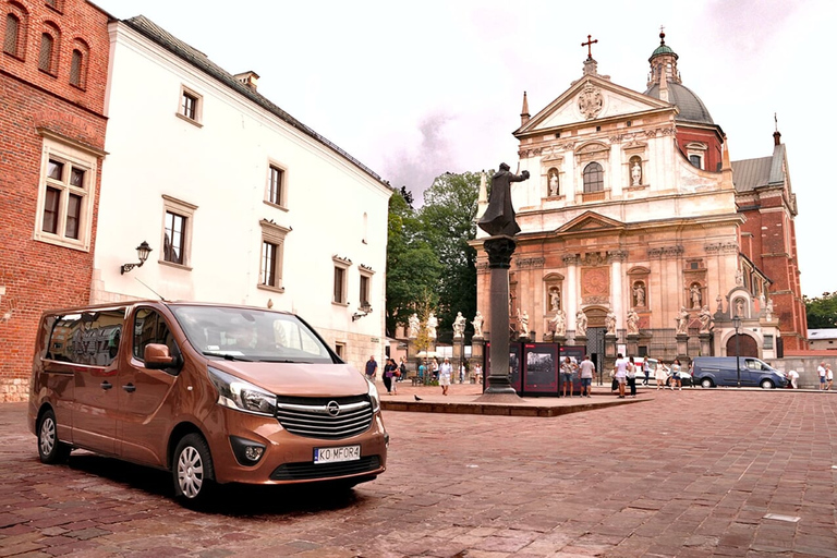 Krakow: Private Transfer between the City & the Airport Private Transfer: Krakow Accommodation to Krakow Airport