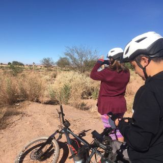 Von San Pedro de Atacama aus: Atacama Wüste E-Bike Tour