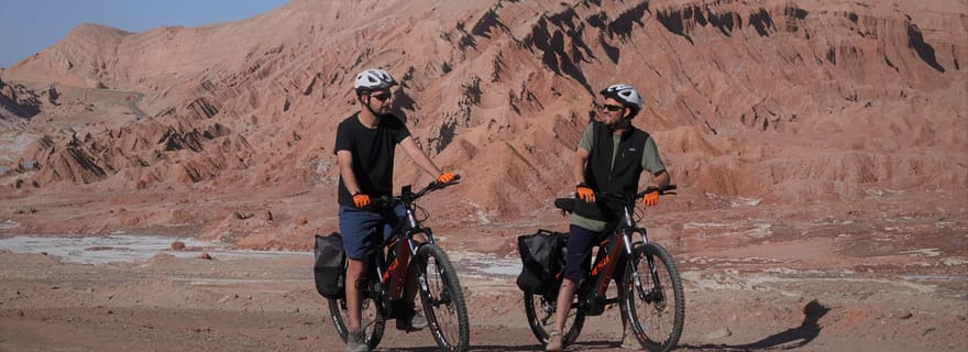 Depuis San Pedro de Atacama : Excursion en E-Bike dans la Vallée de la Lune