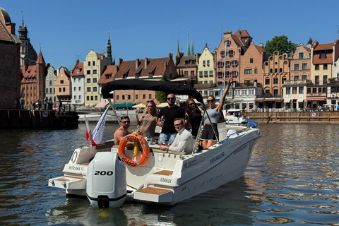 Gdansk: Cruise on the Motlawa River with Glass of Wine