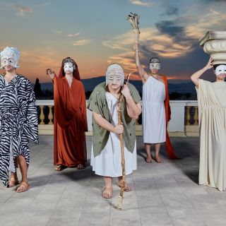 Athene: oude Griekse theatervoorstelling