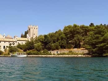 Van Dubrovnik: begeleide catamarandagtour op het eiland Mljet