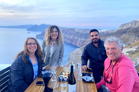 Santorini: eilandtour met wijnproeverij