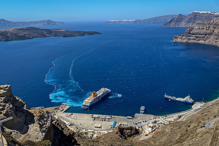 Santorini: Ferry Ticket to Paros or Naxos with Hotel Pickup Ferry Transfer from Santorini to Naxos
