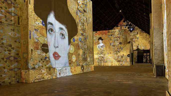 Amsterdam: Fabrique des Lumières Entrada Klimt & Hundertwasser