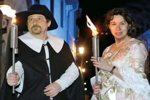 Heidelberg: Excursão à luz de tochas com um vigia noturno