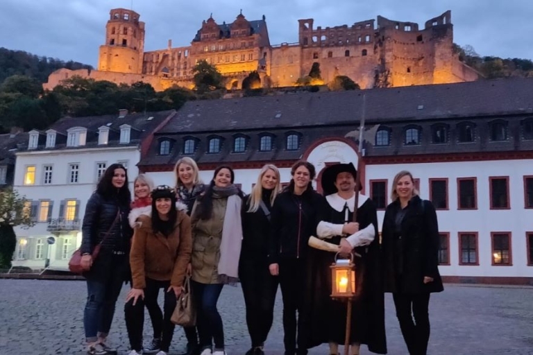 Heidelberg: Wycieczka z pochodniami z nocnym stróżemPrywatna wycieczka po niemiecku