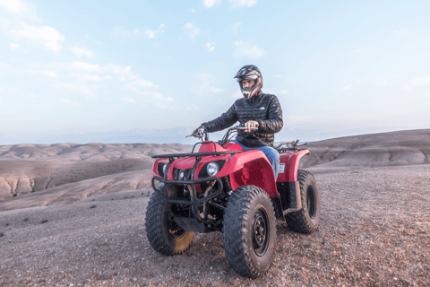 Da Marrakech: Mezza giornata in quad nel deserto di AgafayDa Marrakech: quad di mezza giornata nel deserto di Agafay