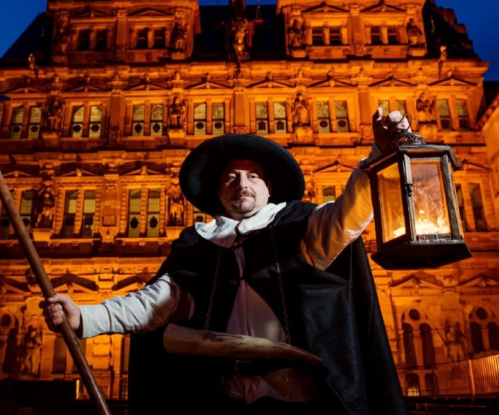 Heidelberg: Night Watchman Historic Adventure Tour