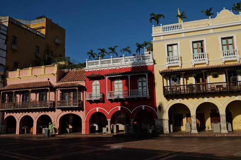 Cartagena: ommuurde stad en Getsemani gedeelde wandeltocht