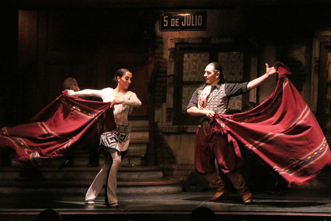 Buenos Aires: Tango und Folklore Show mit Abendessen & Transfer