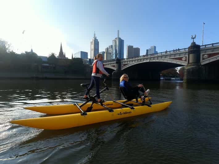 Yarra River, Melbourne Waterbike Tour GetYourGuide