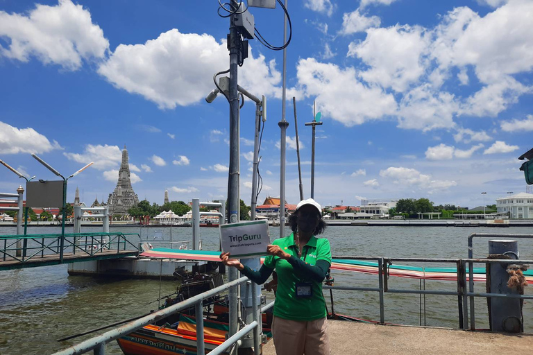 Bangkok: Wat Pho och Wat Arun guidad stadsvandringSmågruppsresa på engelska