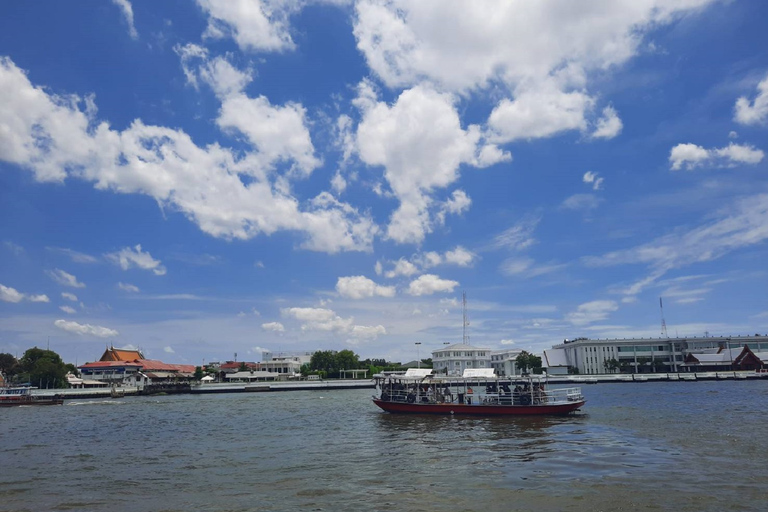 Bangkok: Tour guidato a piedi del Wat Pho e del Wat ArunTour per piccoli gruppi in inglese