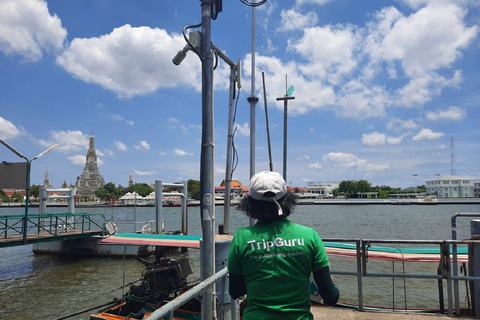 Bangkok: Wat Pho och Wat Arun guidad stadsvandringSmågruppsresa på engelska