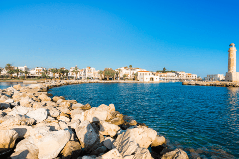 Heraklion: Preveli Palm Beach Boat Trip &amp; Rethymno Town TourPickup from Anisaras, Analipsi &amp; Gouves