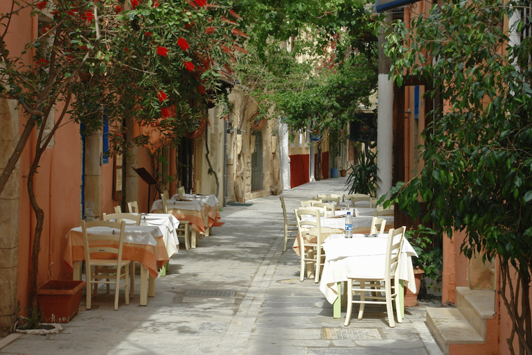 Heraklion: Preveli Palm Beach Boottocht & Rondleiding door de stad RethymnoOphalen bij: Heraklion, Amoudara, Agia Pelagia en Kokini Hani