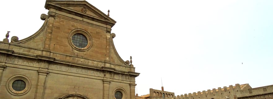 Visite privée de Viterbe : Visite guidée à pied historique