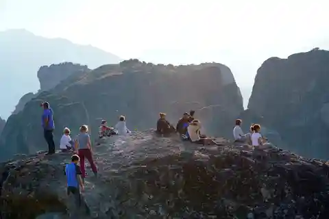 Dalla Calcidica: Escursione di un giorno a Meteora e ai monasteri con trasferimento