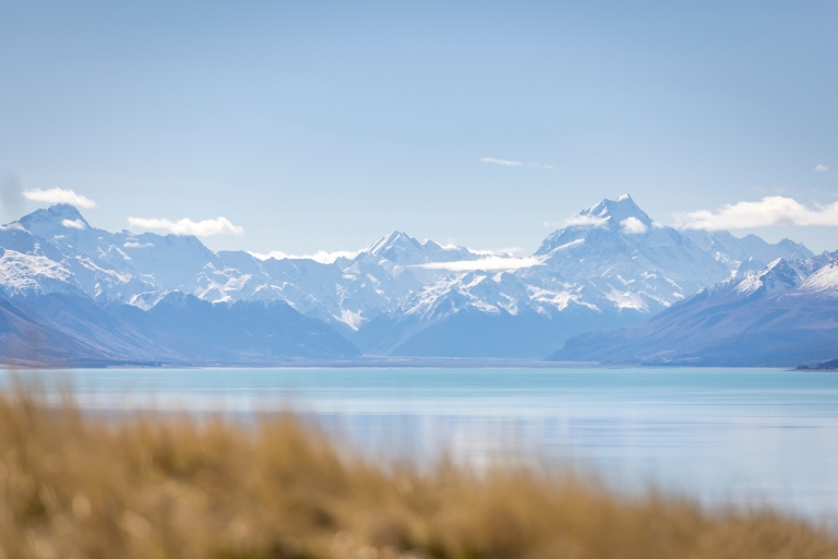 Excursión de un día al monte Cook y al lago Tekapo desde ChristchurchExcursión de un día a Aoraki/Mount Cook y el lago Tekapo desde Christchurch