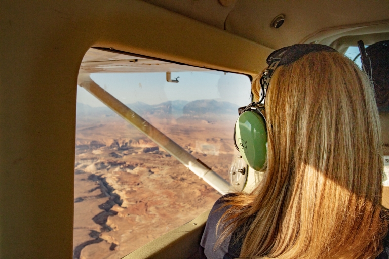 Moab: viaje en avión por los cañones y la geología