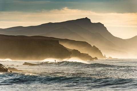 Fuerteventura : Randonnée sur la côte au coucher du soleil