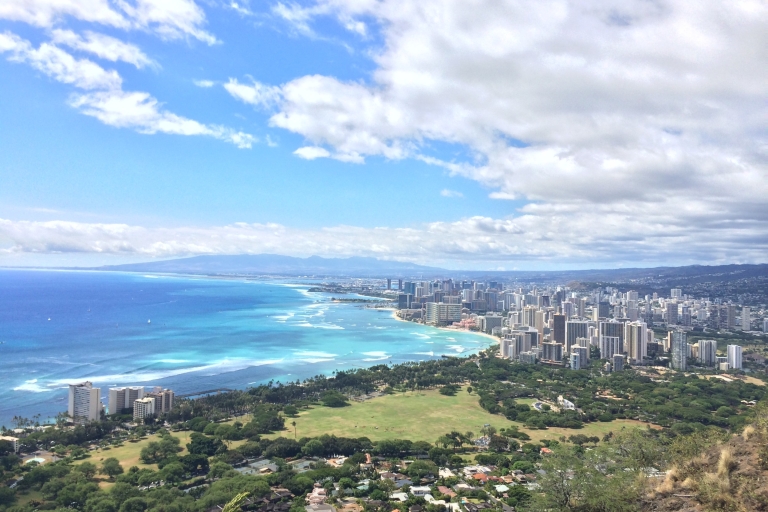 Van Honolulu: Diamond Head-shuttle en toegang met ophaalservice