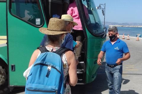 Naxos: Shared Shuttle Bus Transfer to Various Locations