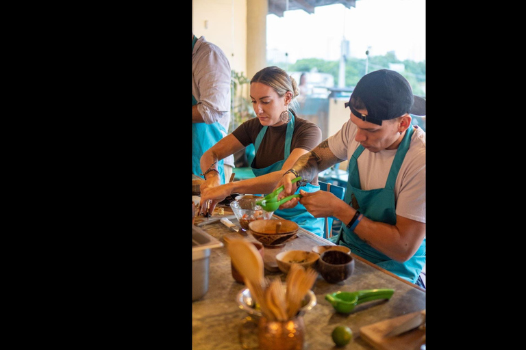 Cartagena: Bazurto Market Tour och matlagningskursCartagena: Bazurto-marknadstur och matlagningskurs
