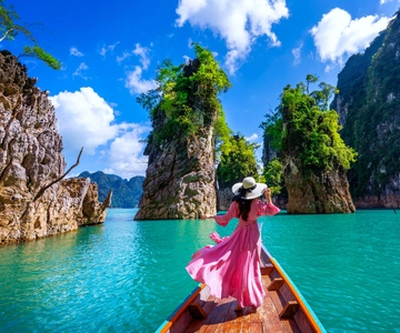 Khao Lak: Private Day Trip Khao Sok with Boat Tour & Lunch
