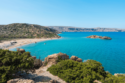 From Heraklion: Palm Forest Beach of Vai, Toplou & Sitia German Tour: Pick up from Anisaras, Analipsi & Gouves