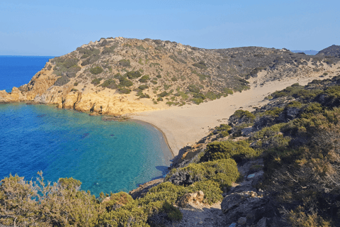 From Heraklion: Palm Forest Beach of Vai, Toplou & Sitia German Tour: Pick up from Anisaras, Analipsi & Gouves