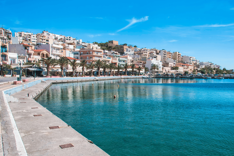 From Heraklion: Palm Forest Beach of Vai, Toplou & Sitia German Tour: Pick up from Anisaras, Analipsi & Gouves