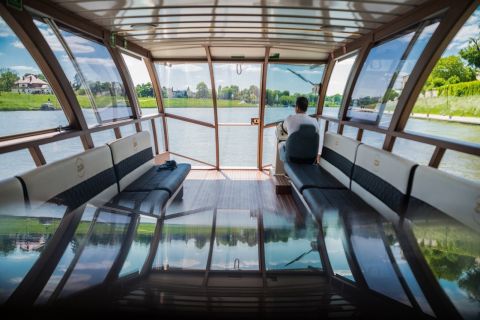 Krakau: Lazy Catamaran River Cruise en Salt Mine Group Tour