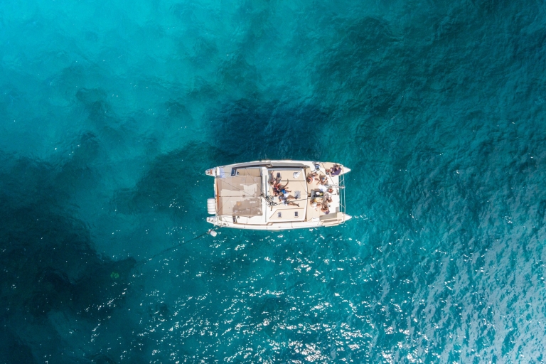 De Costa Adeje: excursion privée en catamaran avec plongée en apnée