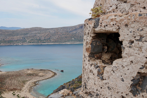 Rethymno: Dagtrip Gramvousa-eiland & Balos-strandVan Rethimno, Perivolia, Atsipopoulo