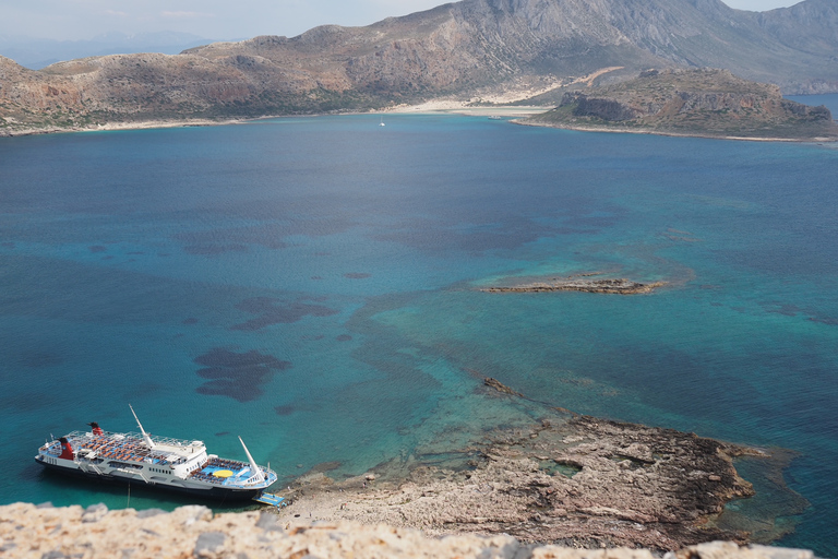 Rethymno: Dagtrip Gramvousa-eiland & Balos-strandVan Rethimno, Perivolia, Atsipopoulo