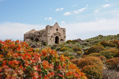 Rethymno: Excursión de un día a la isla de Gramvousa y a la playa de BalosDe Panormo, Lavris, Scaleta, Sfakaki, Stavromenos