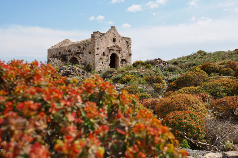 Rethymno: Excursión de un día a la isla de Gramvousa y a la playa de BalosDesde Rethimno, Perivolia, Atsipopoulo