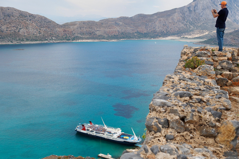 Rethymno : Excursion d'une journée sur l'île de Gramvousa et la plage de BalosDe Rethimno, Perivolia, Atsipopoulo