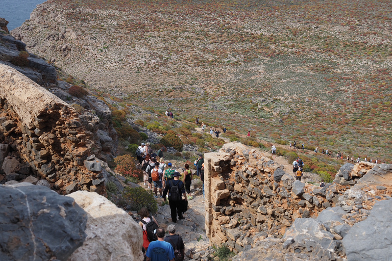 Rethymno: Dagtrip Gramvousa-eiland & Balos-strandVan Rethimno, Perivolia, Atsipopoulo