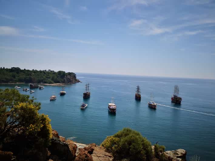 Antalya & Kemer Pirate Boat Tour With Foam Party & Swimming GetYourGuide